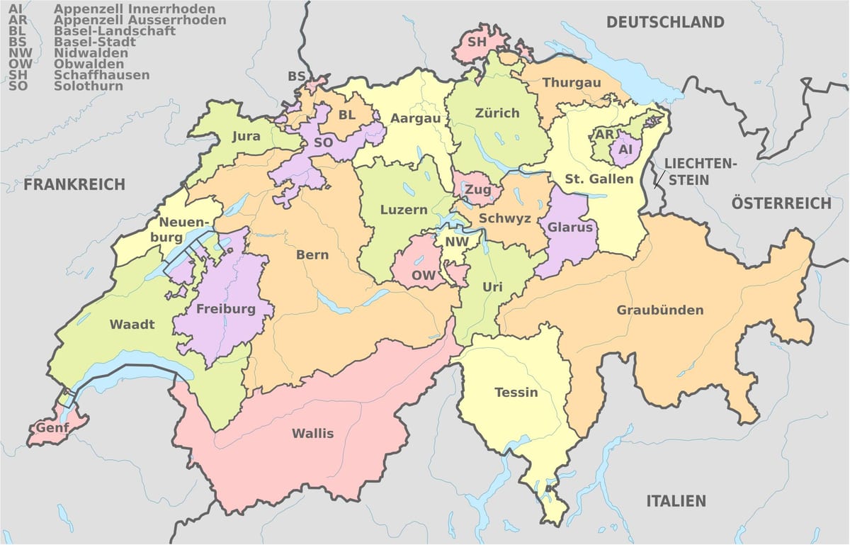 basel harta e zvicrës