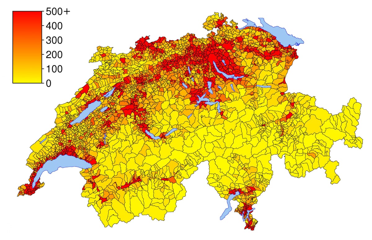 zvicër dendësia e popullsisë map