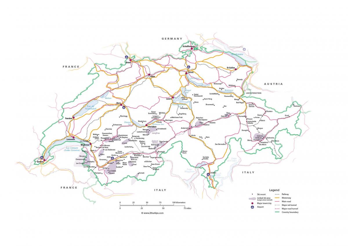 harta e zvicrës në metro 