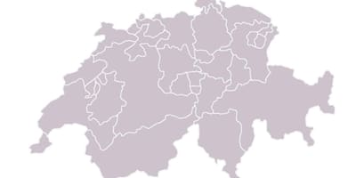 Harta e zbrazët harta e zvicrës