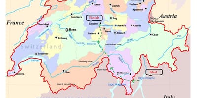 Rrugë hartë e lucern të zvicrës