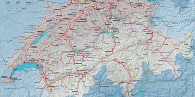 Harta e sbb hartë zvicër