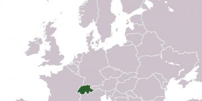 Zvicër, vend në hartën e evropës