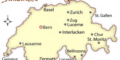 Zürich zvicër në hartë